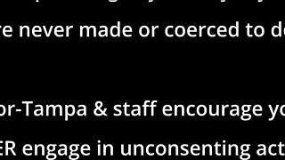 i'm humiliated yet horny getting facefucked by dr tampa as ava siren the latex slave