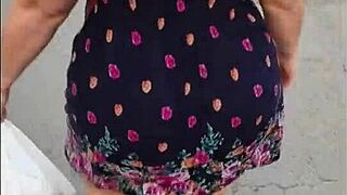 Hey, check out this chubby Latina milf getting her big ass licked and fucked outdoors 😈🍑