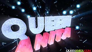 Africa's top massive BBW ruler Anita flaunts local huge butt pussy!