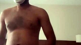 Spanking Desi In Fishnets With Domination