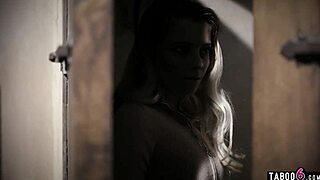 Isn't this dirty family roleplay turning real for stepdad with blonde teen stepdaughter in taboo threesome?