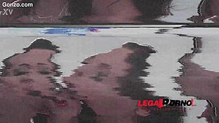 Big Butt Piss Drinking Sluts Chrissy Curves and Bella Diamond Get Ass Fucked with Gaping Double Penetration