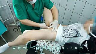 Who knew gyno orgasm on the chair could feel this intense?