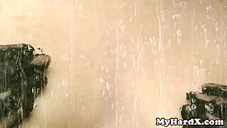 centerfold bombshell roughly double penetrated in gonzo threesome