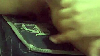 Big Ass Curvy Girl Fingering Masturbation to Orgasm with Cum on Tits