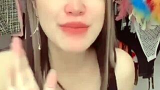 wanna see these massive teen tits bouncing on huge cock?