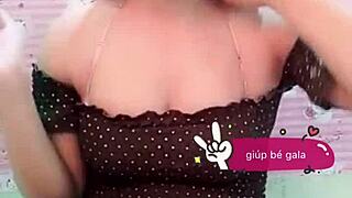 i feel so excited wearing this red panty under my skirt in vietnamese style.