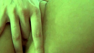 anna's fingering her pussy till she cums hard right?