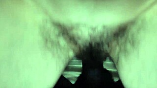 Agreeable sorbet cream covers my dick in this quickie riding session