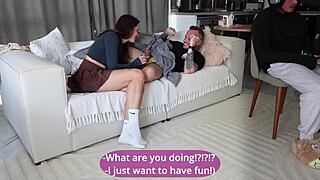 I'm fuckin my best friends cute girlfriend doggystyle while he's playin video games nearby