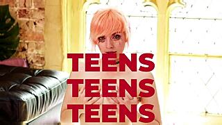 real 18yo neighbor girl sloppy deepthroat blowjob ends in cum swallow