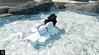 she bends over for doggystyle and gives footjob in this passionate wet sex session with my cumslut girlfriend