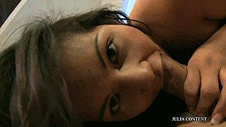 Fucking My Horny Asian Girlfriend with Slutty German Friend in Cunt Action