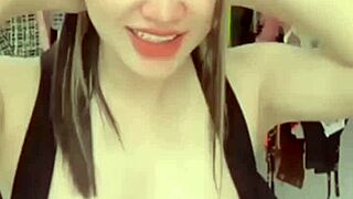 wanna see these massive teen tits bouncing on huge cock?