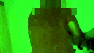 Cheating wife takes double penetration from two guys in creampie cuckold session