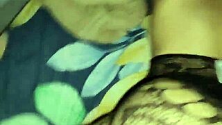 Slutty Filipina tries first anal fuck in fishnet stockings with huge cock