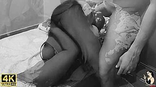 shocked as boss devours my pussy then feeds it back mouth-watering