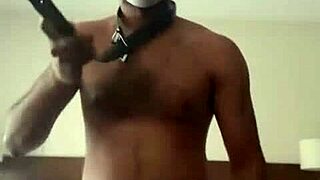 Spanking Desi In Fishnets With Domination