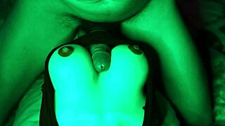 i love getting my cute tits fucked by a huge oiled monster cock