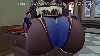 mona la bruja dominates with her big ass in intense action