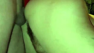 Oozing creampie from milf with big ass