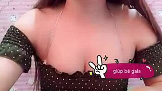 i feel so excited wearing this red panty under my skirt in vietnamese style.