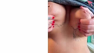 big titted milf mistress asks do ya need floggin to learn yer place slut