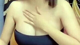 wanna see these massive teen tits bouncing on huge cock?