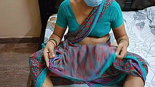 hey south indian couple, we hardfuck quickie creampie on bed naked