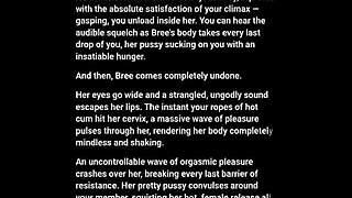 Are you turning Bruce the dominant into Bree the bred with big cock creampie?