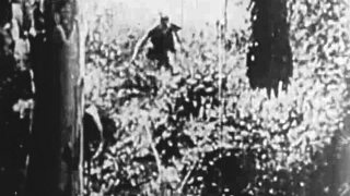 vintage beauty BENT OVER DOGGYSTYLE in hairy outdoor retro tits tease!