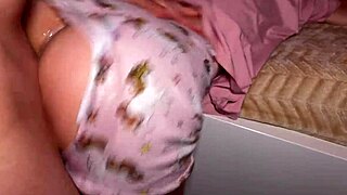 horny stepsis rips my pjs off then rides cock wet 😈🔥💦