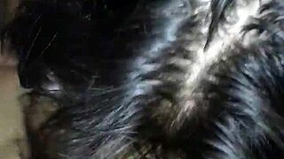 Cheating nerd gets raw sloppy blowjob deepthroat