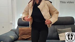 My 18yo amateur model Leyla Kixx first casting interview