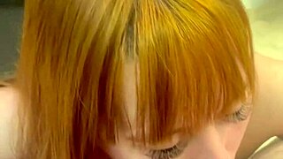 redhead neighbor girl unwraps birthday gift tight pussy small cock surprise?