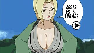Tsunade's Big Tits and Ass Beg for Monster Cock Cum!