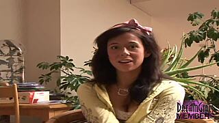 Aarielle Fingers Shaved Pussy to Wild Fast Orgasm