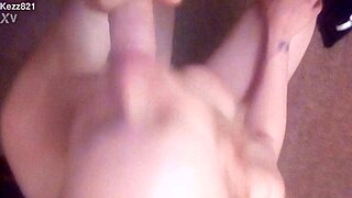 A horny performer delivers intense blowjob with handjob and sucking action