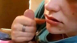 ketabugg slurps friend's cock while hubby's cucked hard