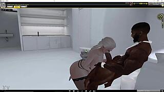 white slut slurps monster bbc deepthroat sloppy