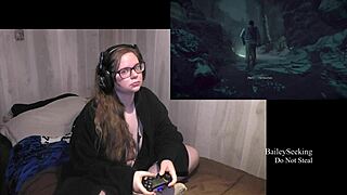 bbw brunette in lingerie shows off big ass tits till dawn