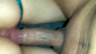 hard pounding the skinny girl's tight pussy deep