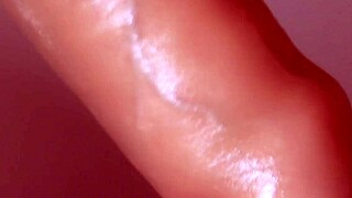 Japanese babe's close-up monster cock cum explosion part 02