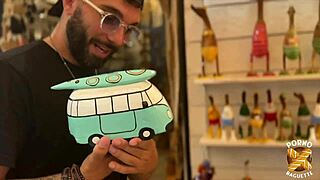 Pam blonde atomique prend bite french outdoor milf