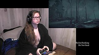 bbw brunette in lingerie shows off big ass tits till dawn