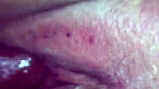 hey check out this creamy pussy overflowing with thick cum loads