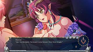 Greedy Succubus Gulps Massive Cumshot Load