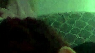 slut gags on boyfriend's fat monster cock cum explosion