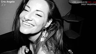 me and my french gfe girls sally valentine cristina starr take cris angelo's cock in anal threesome