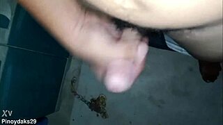 hairy natural cock gets slow teasing handjob?